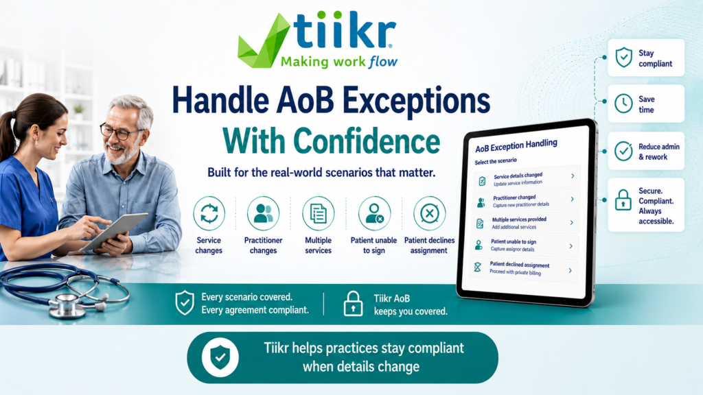 How medical practices can handle Medicare AoB exceptions and workflow changes